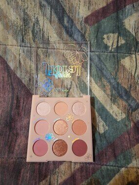 Colourpop “4ever Floral” 9-Pan Eyeshadow Palette 🌸 Romantic Neutral Palette